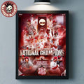 Congrats Oklahoma Sooners Baseball 2026 NCAA National Champions Home Decor Poster Canvas