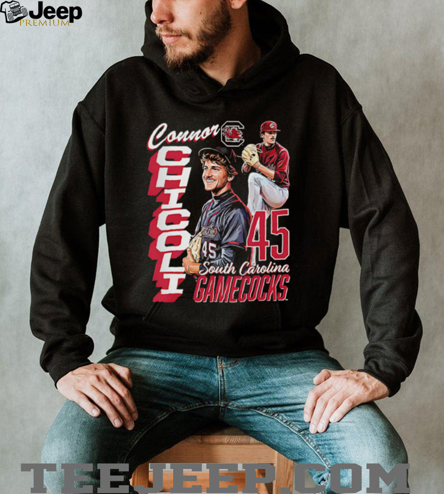 Connor McCreery South Carolina Gamecocks Baseball Pitcher Graphic T Shirt