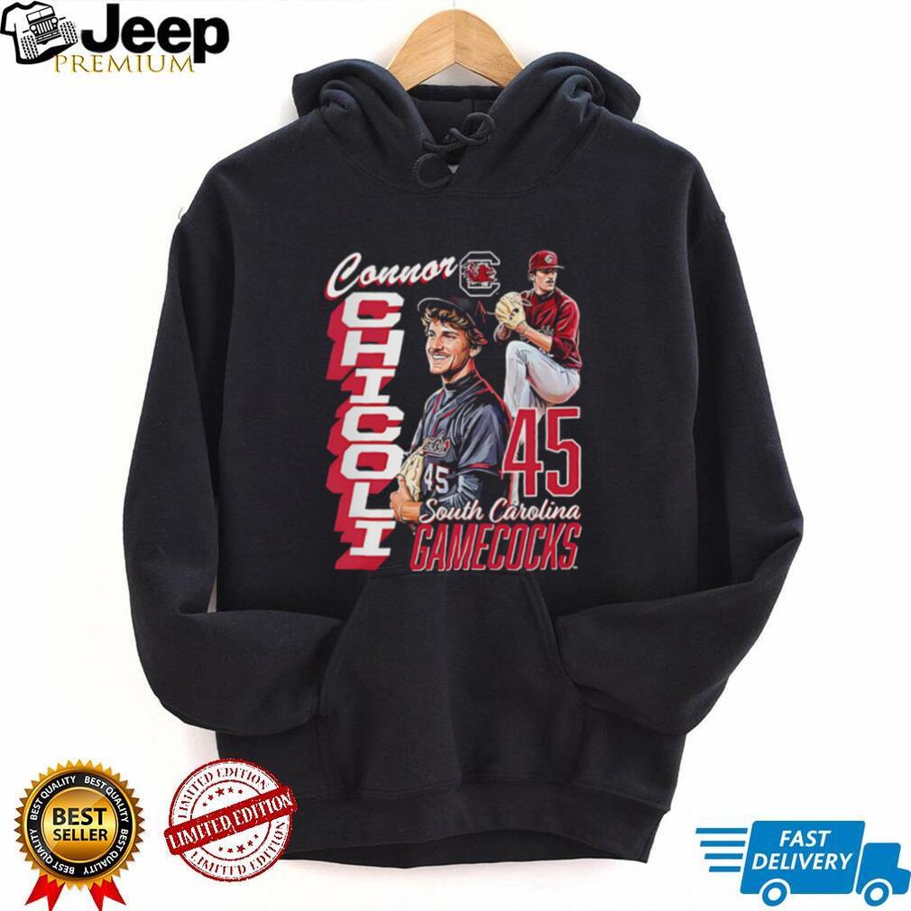 Connor McCreery South Carolina Gamecocks Baseball Pitcher Graphic T Shirt