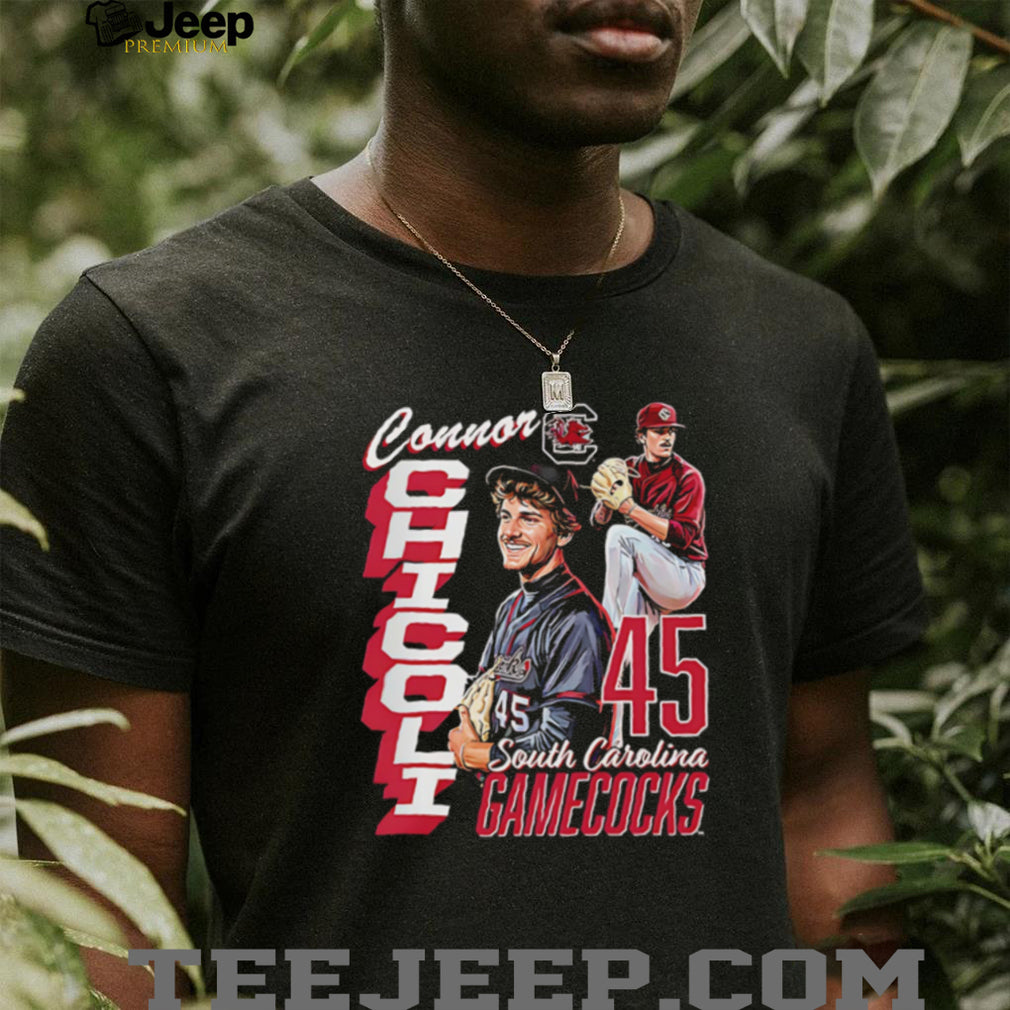 Connor McCreery South Carolina Gamecocks Baseball Pitcher Graphic T Shirt