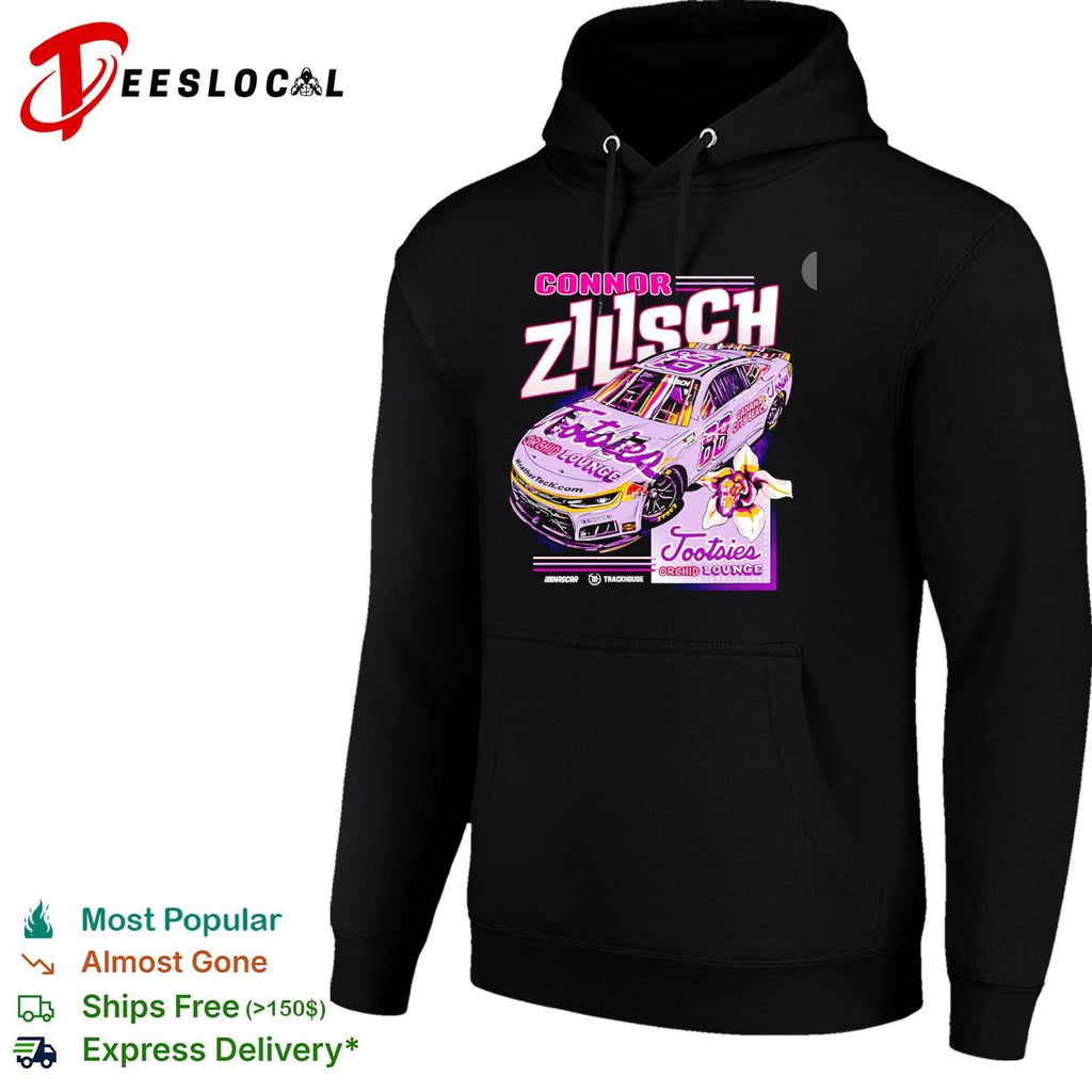 Connor Zilisch 68 Tootsies Orchid Lounge Trackhouse NASCAR graphic shirt