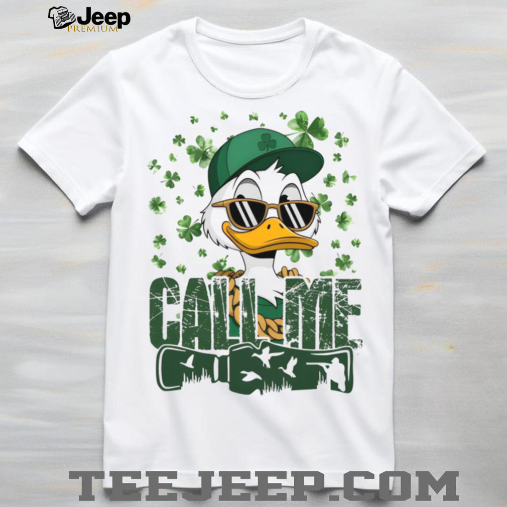 Cool Duck Hunter Sunglasses Shamrock St. Patrick’s Day Shirt