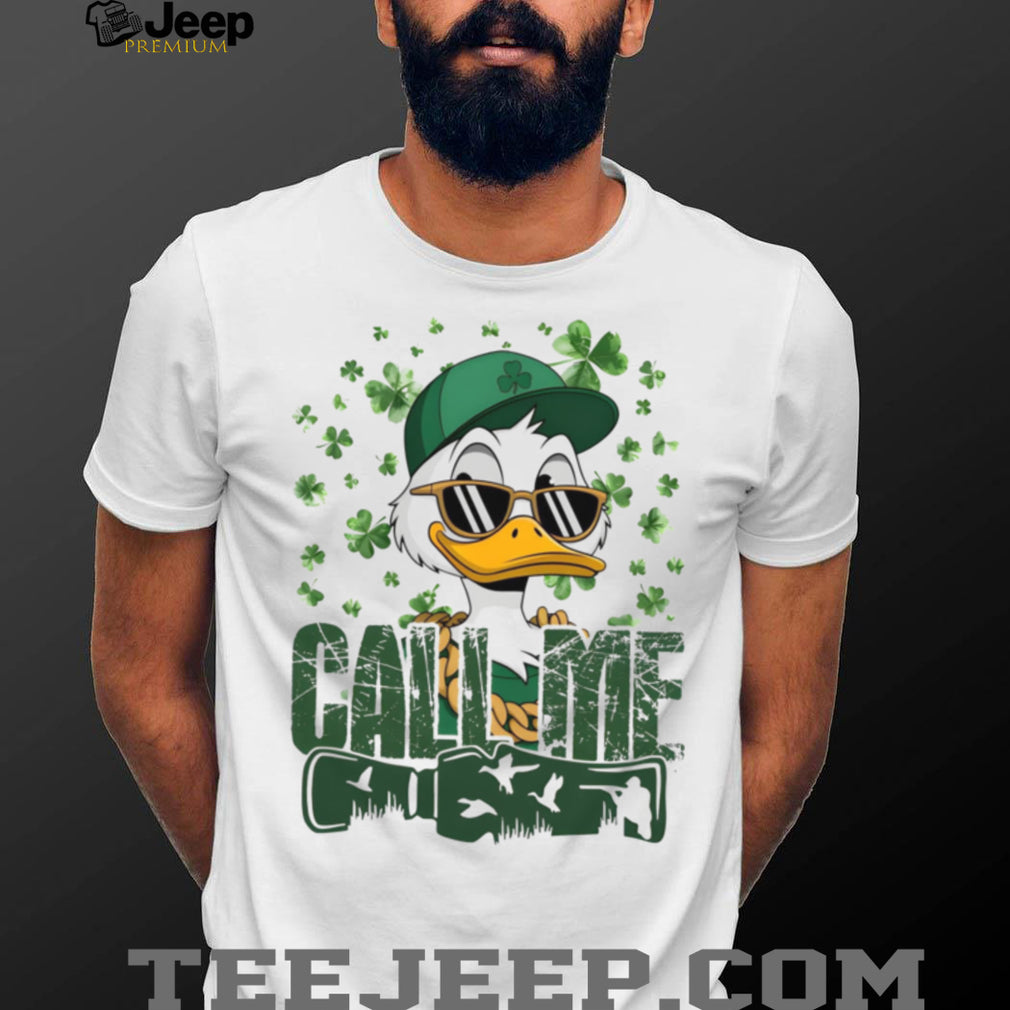 Cool Duck Hunter Sunglasses Shamrock St. Patrick’s Day Shirt