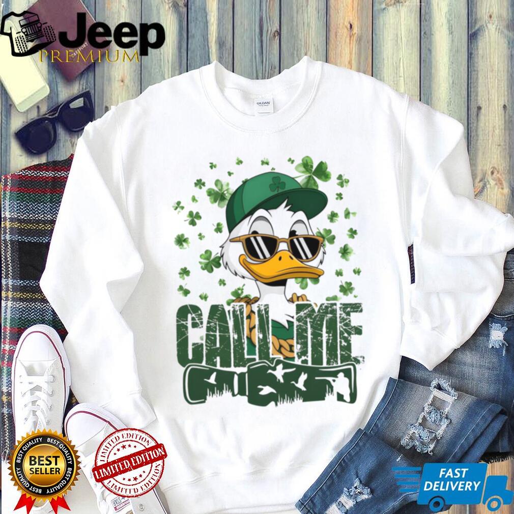 Cool Duck Hunter Sunglasses Shamrock St. Patrick’s Day Shirt