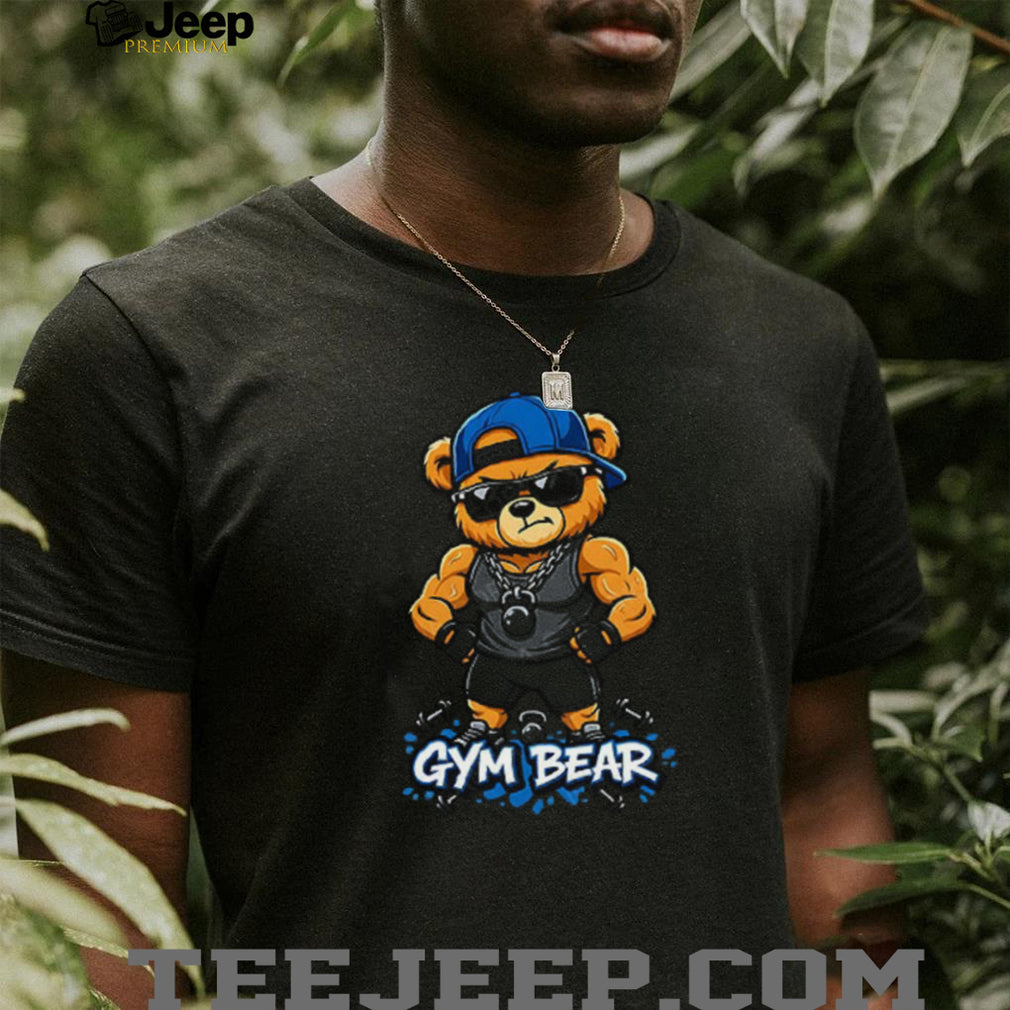 Cool Gym Bear Bodybuilder Fitness T Shirt