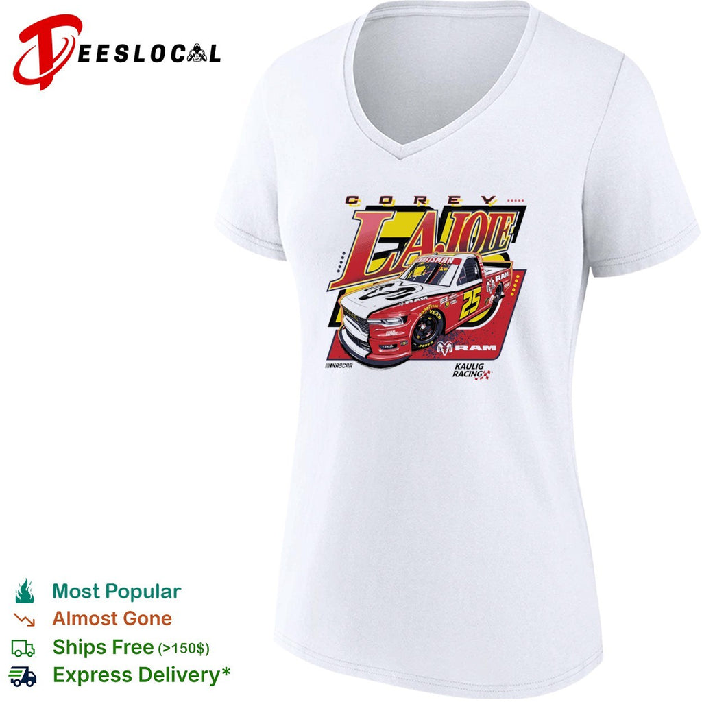 Corey LaJoie 25 Kaulig Racing Ram Nascar Craftsman Truck Series shirt