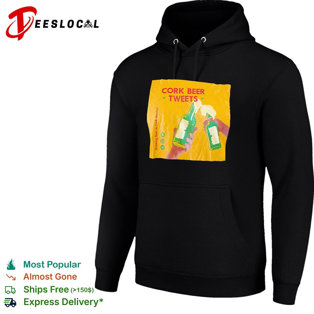Cork Beer Tweets Drinking Beer in Cork Mostly beer shirt