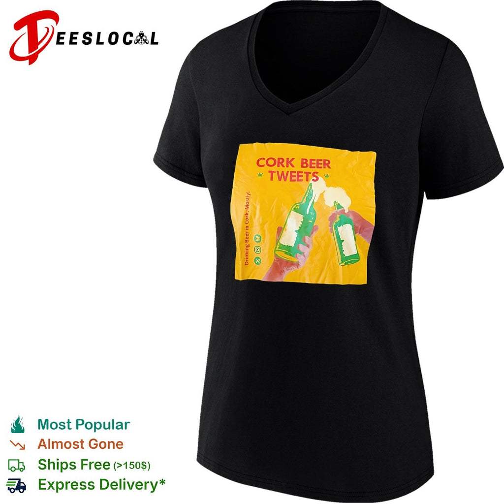 Cork Beer Tweets Drinking Beer in Cork Mostly beer shirt