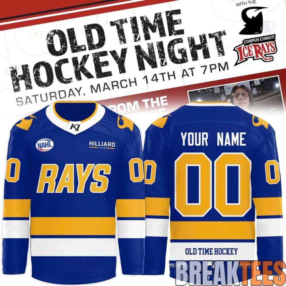 Corpus Christi IceRays 2026 Old Time Hockey Jersey