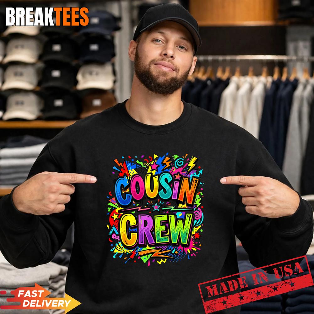Cousin Crew Squad Family Matching Shirt