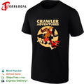 Crawler Adventures fantasy dungeon character running creatures shirt