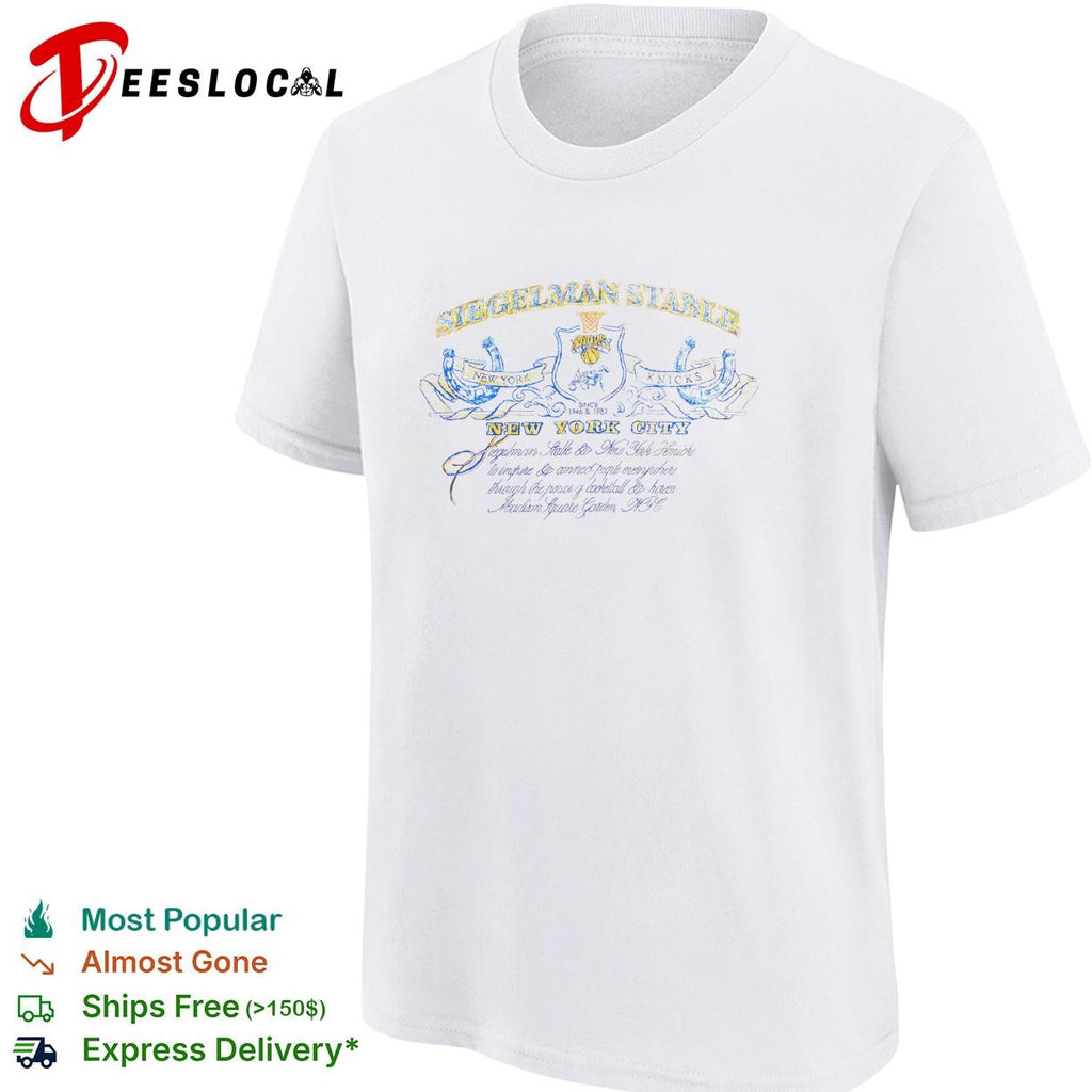 Crest harness racing horse emblem city shirt