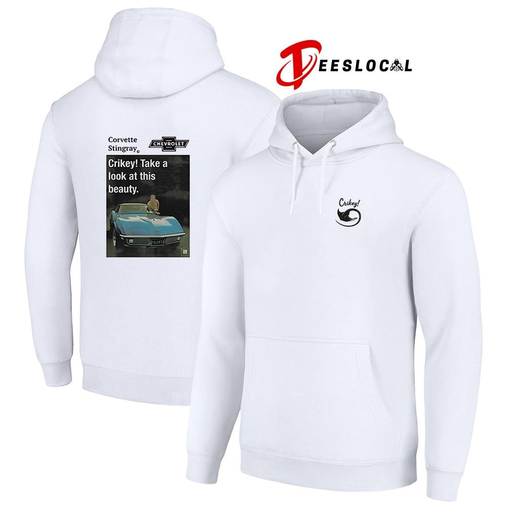 Crikey corvette stingray crikey tale a look at this beauty shirt