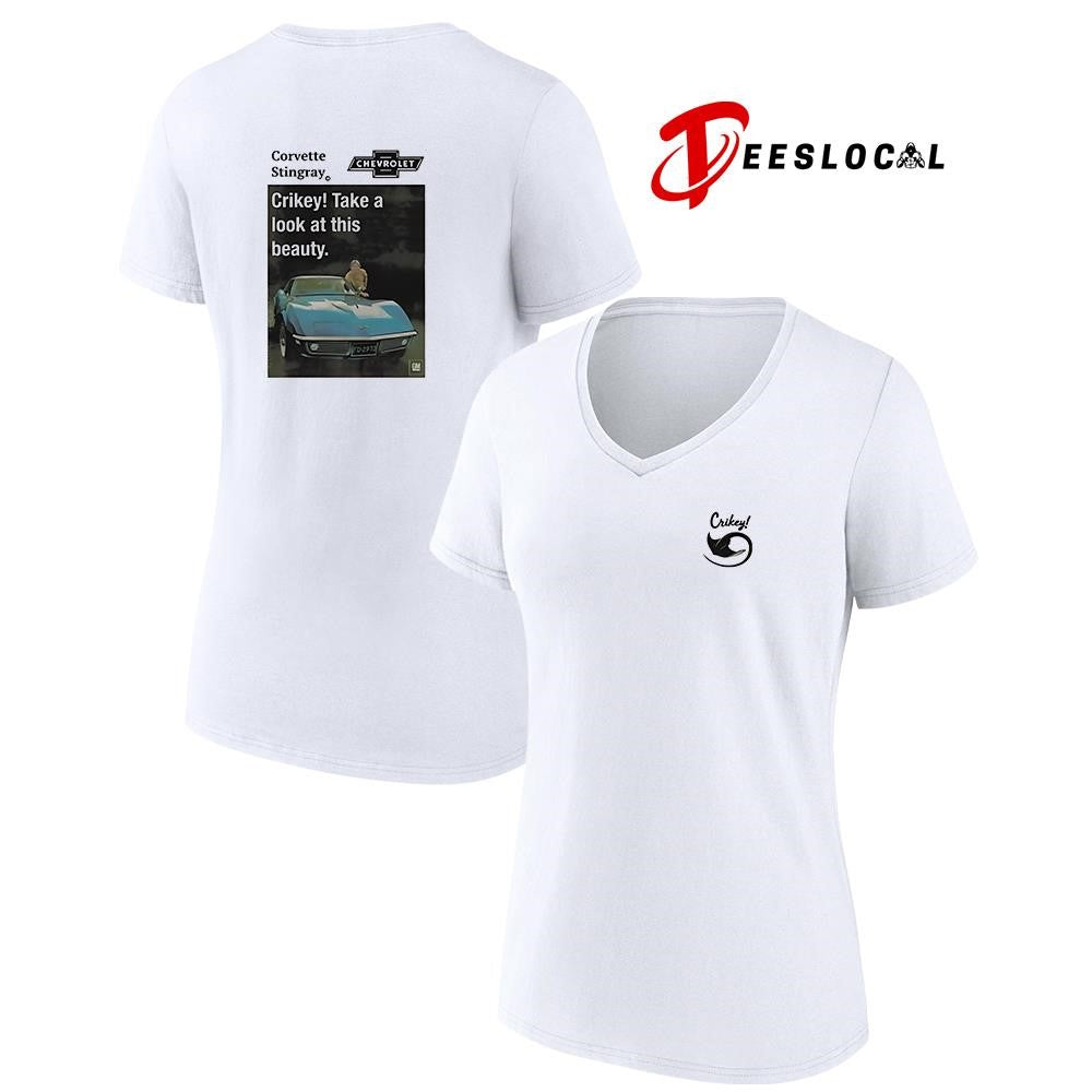 Crikey corvette stingray crikey tale a look at this beauty shirt