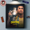 Cristiano Ronaldo Al Nassr 2026 Saudi League Champions The Captain Of 20th League Title Home Decor Poster Canvas