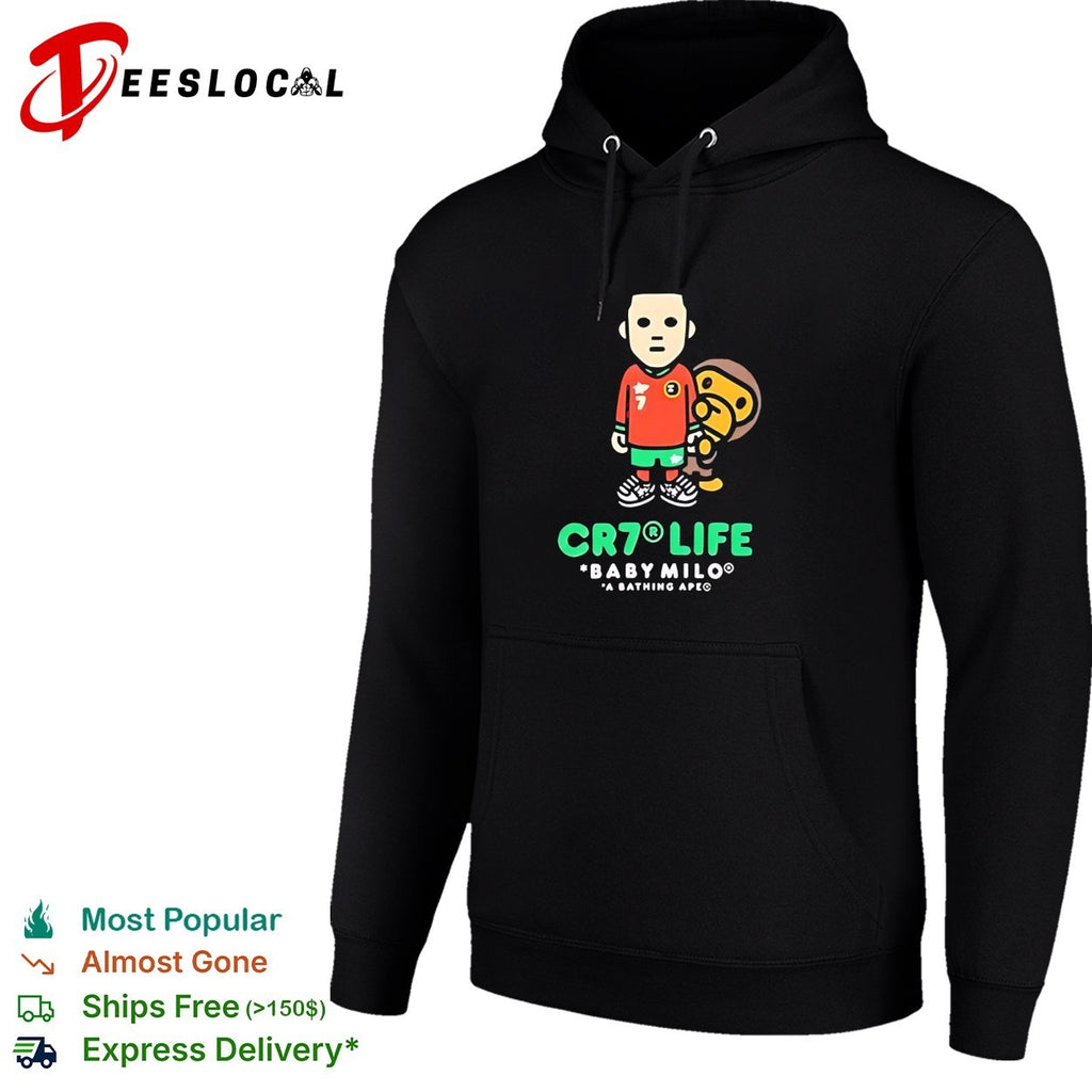 Cristiano Ronaldo Portugal national team CR7 Life Baby Milo A Bathing Ape shirt