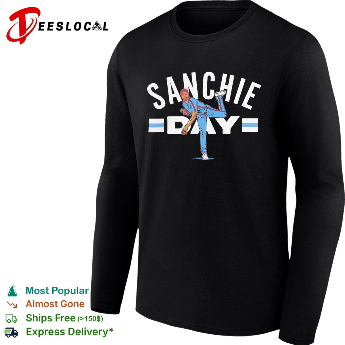 Cristopher Sanchez Philadelphia Phillies pitcher Sanchie day shirt