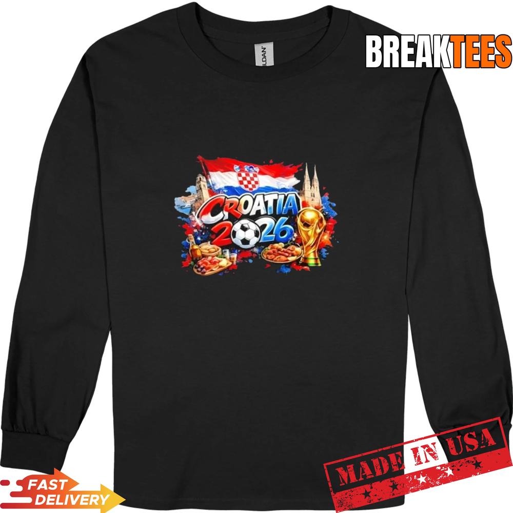 Croatia North America Soccer Tournament 2026 T-Shirt