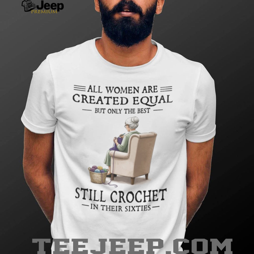 Crochet Grandma Yarn Hobby Knitting Crafts Lover Shirt