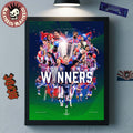 Crystal Palace FC 2026 Leipzig UEFA Conference League Champions Winners South London And Proud Home Decor Poster Canvas