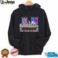 New York Rangers 100th anniversary skyline shirt