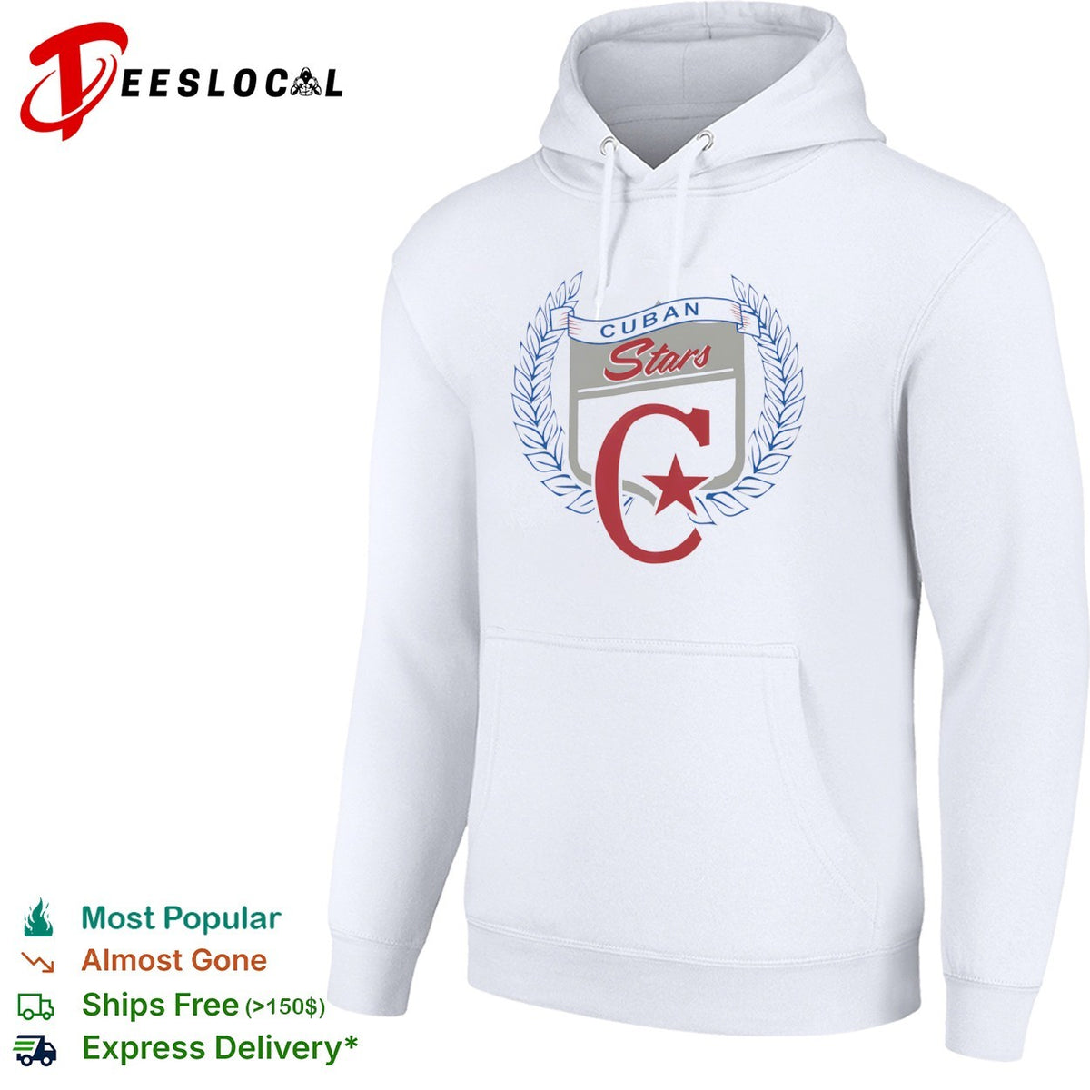 Cuban Stars star wreath shirt