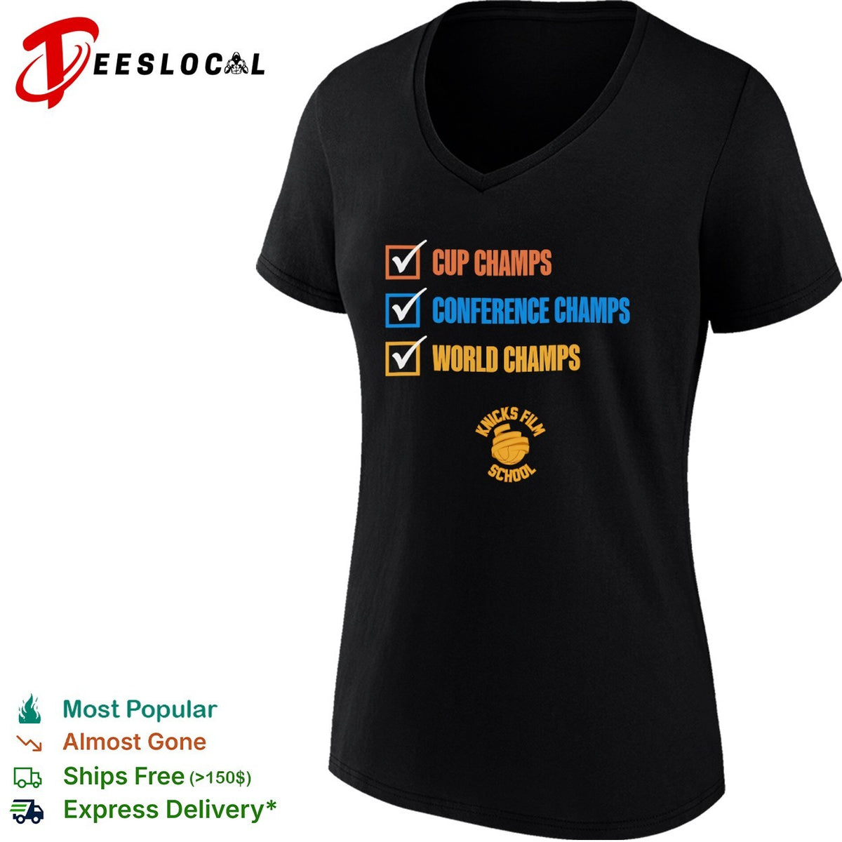 Cup Champs Conference Champs World Champs Knicks Film School shirt