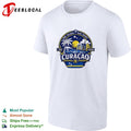 Curaçao one island one heart pride heritage tropical island emblem art shirt