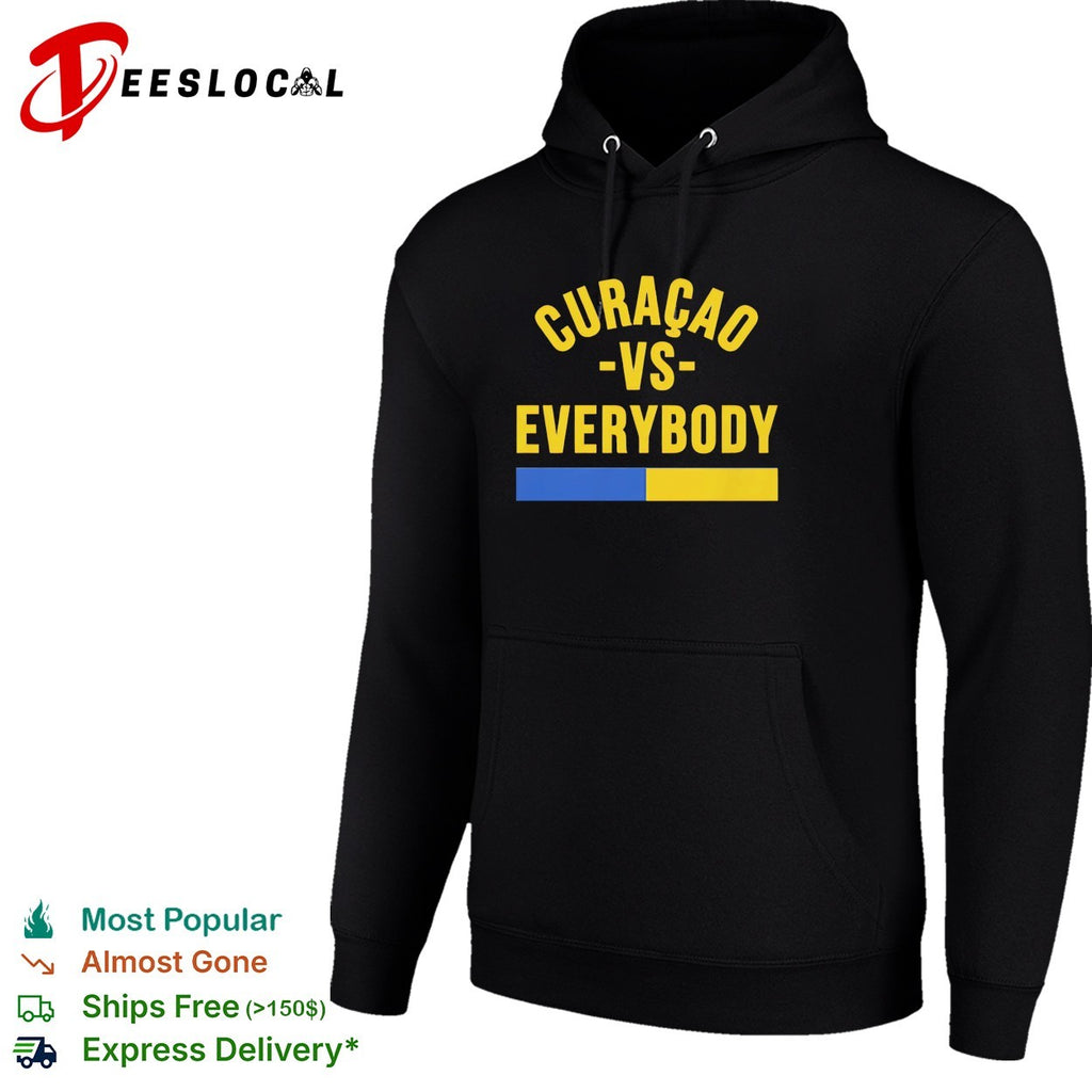 Curacao vs everybody flag soccer pride shirt