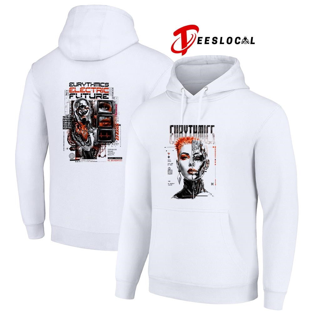 Cury Tumics eurythmics electric future graphic shirt