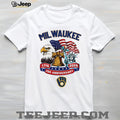 Custom Milwaukee Brewers 250th Anniversary American Heritage Baseball Jersey T Shirt