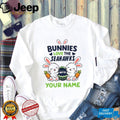 Custom Seahawks Easter Bunny Stuffed T Shirt