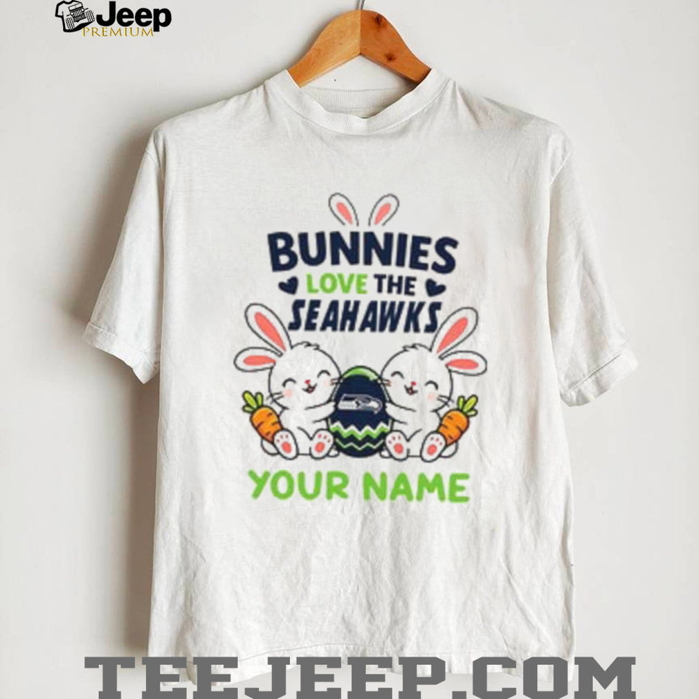 Custom Seahawks Easter Bunny Stuffed T Shirt