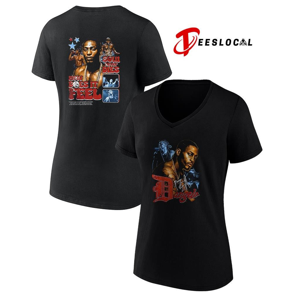 D’Angelo soul never dies how does it feel graphic signature shirt
