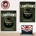 DC Studios Lanterns Series Only One Can Wear The Ring Home Decor Poster Canvas