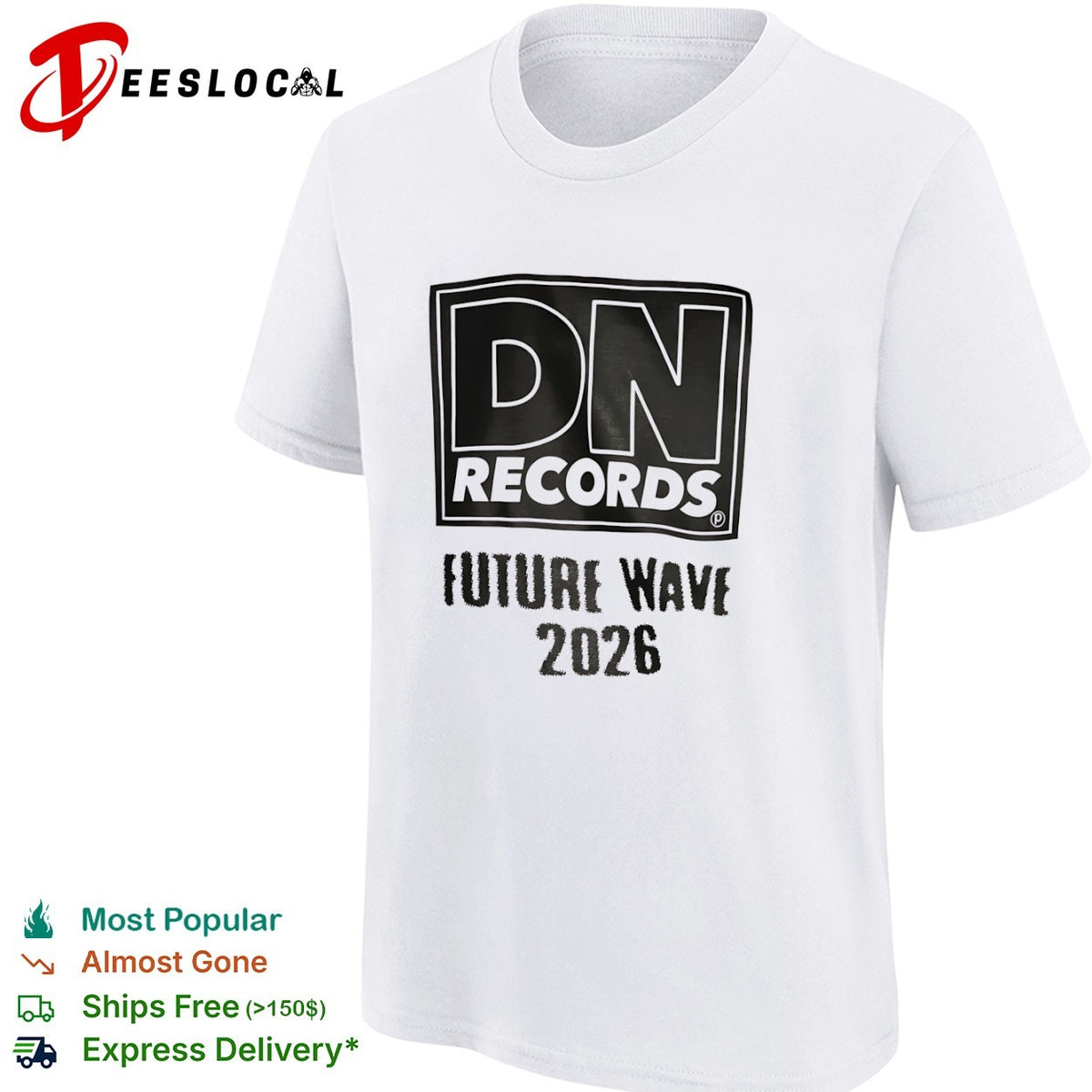 DN Records Future Wave 2026 shirt
