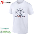 Dad Columbus Blue Jackets Ice Hockey Logo shirt