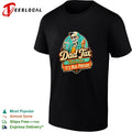 Dad Tax making sure it’s not poison skeleton retro badge humor shirt
