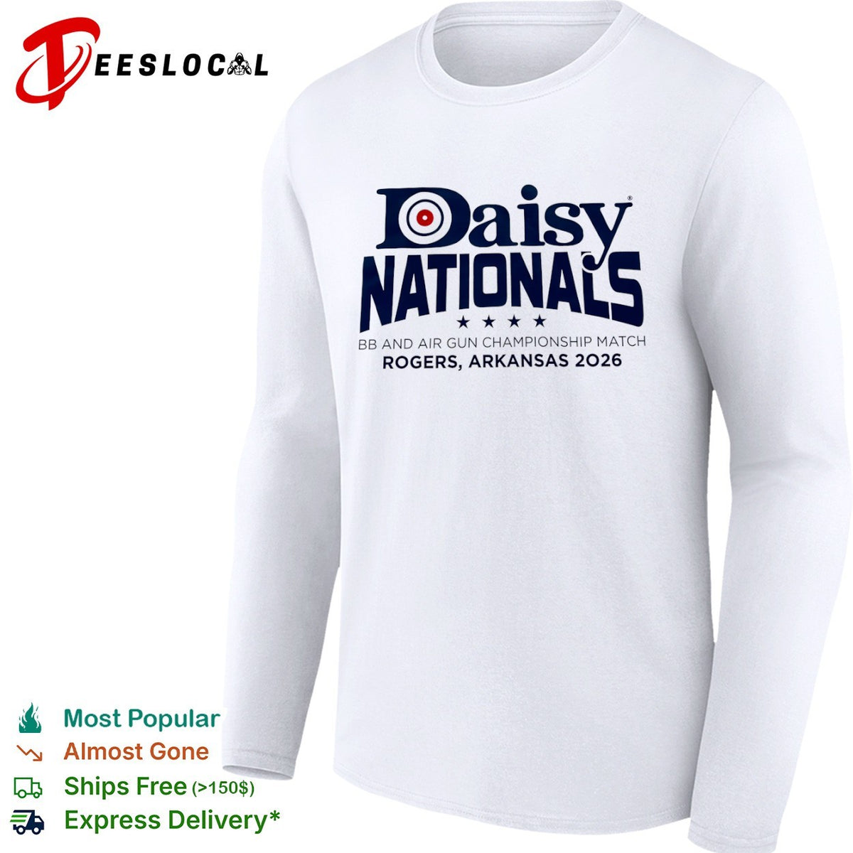Daisy Nationals BB and Air Gun Championship Match Rogers Arkansas 2026 shirt