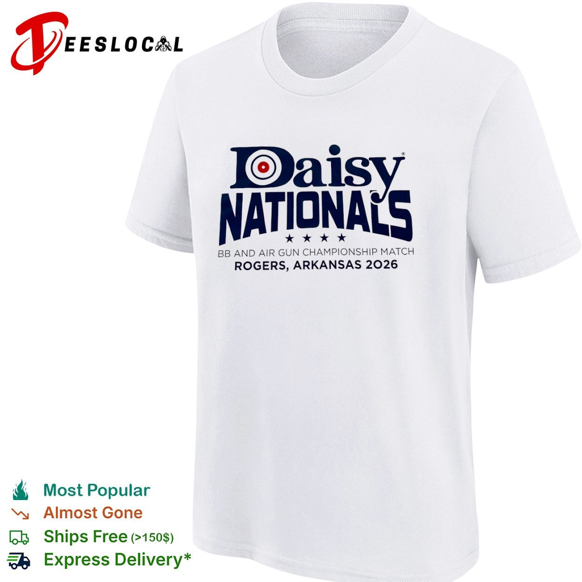 Daisy Nationals BB and Air Gun Championship Match Rogers Arkansas 2026 shirt