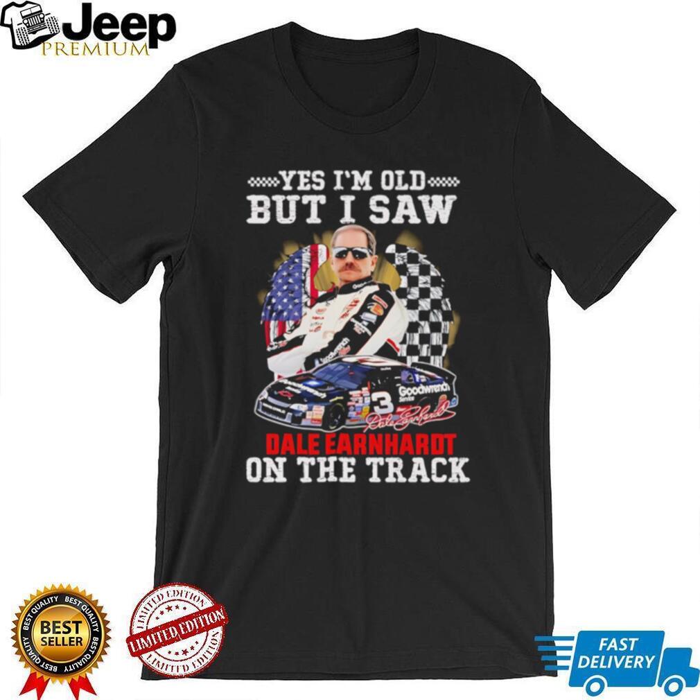 Dale Earnhardt NASCAR Racing Legend Retro Graphic T Shirt