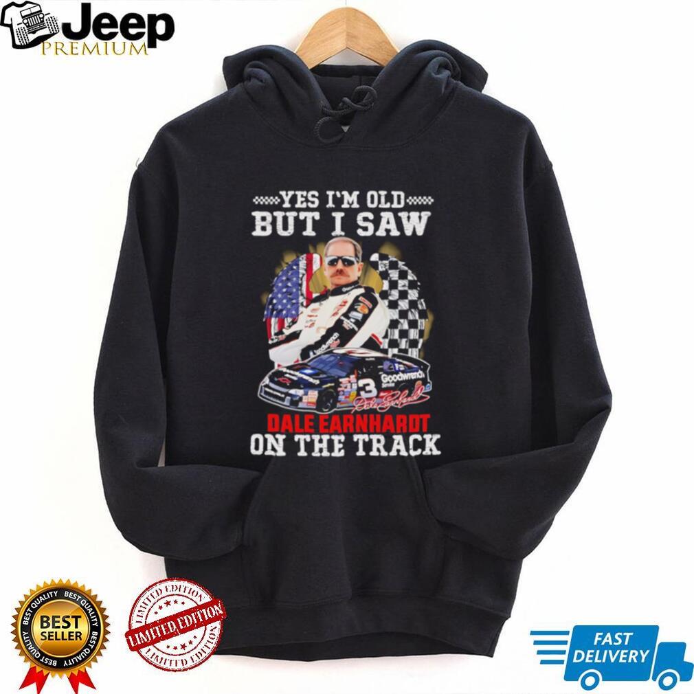 Dale Earnhardt NASCAR Racing Legend Retro Graphic T Shirt