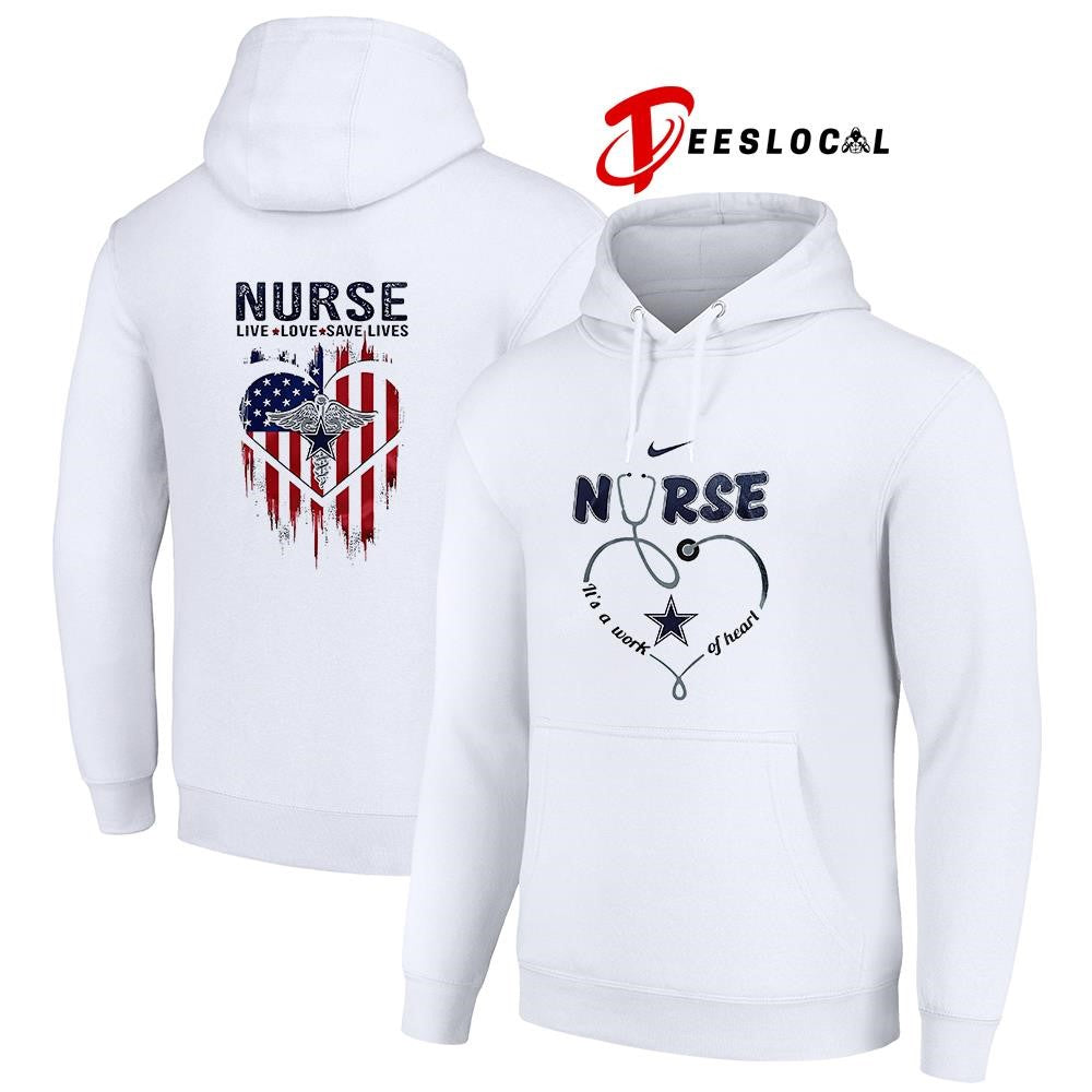 Dallas Cowboys x Army nurse it’s a work of heart shirt