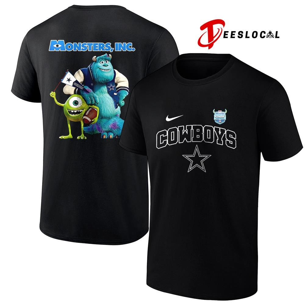 Dallas Cowboys x Monster Inc Funday cartoon shirt