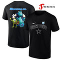 Dallas Cowboys x Monster Inc Funday cartoon shirt