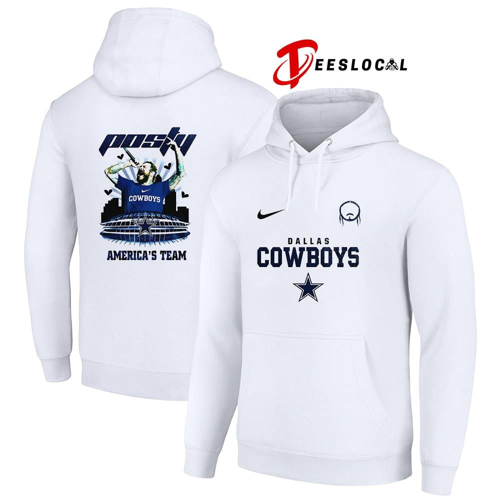 Dallas Cowboys x Post Malone Posty stadium shirt
