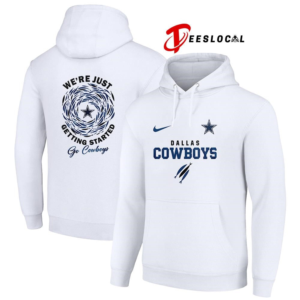 Dallas Cowboys x The Chosen we’re just getting started logo shirt