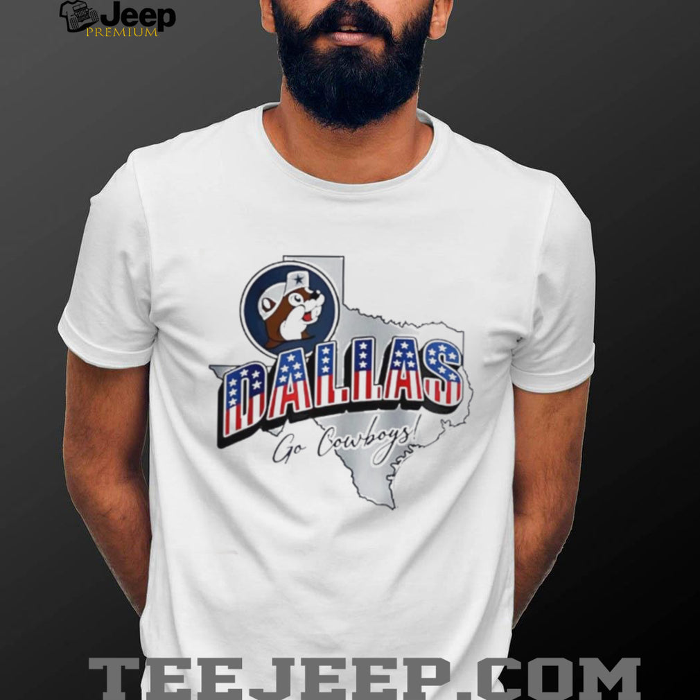 Dallas Football Mascot State Map Graphic T Shirt