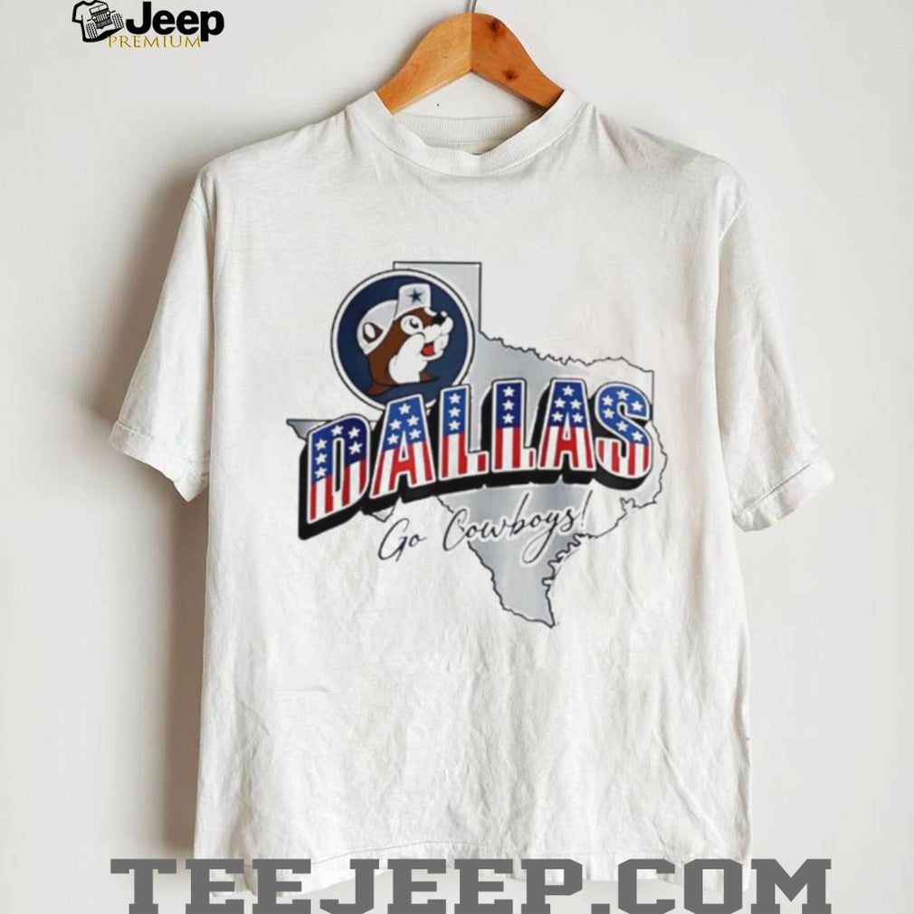 Dallas Football Mascot State Map Graphic T Shirt