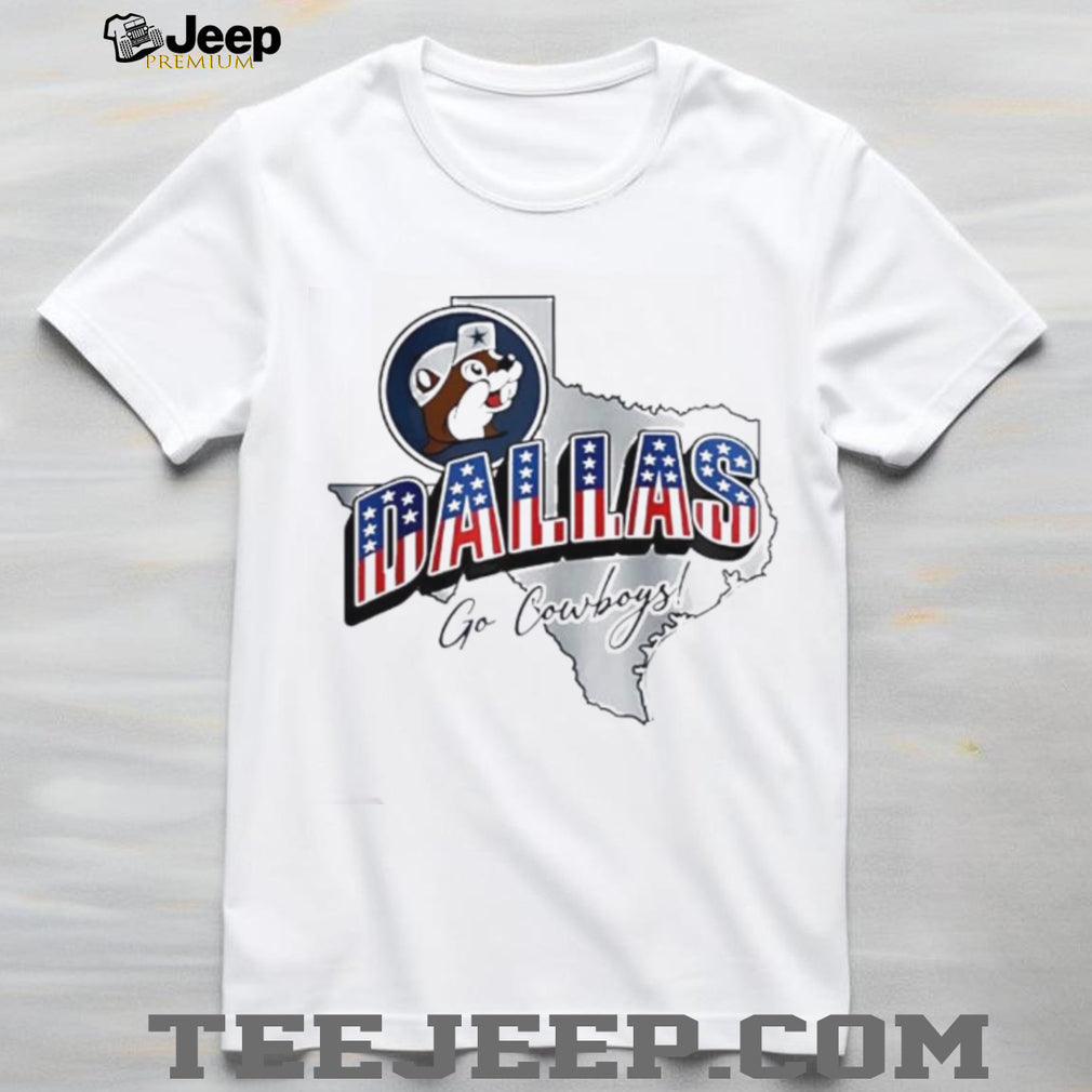 Dallas Football Mascot State Map Graphic T Shirt